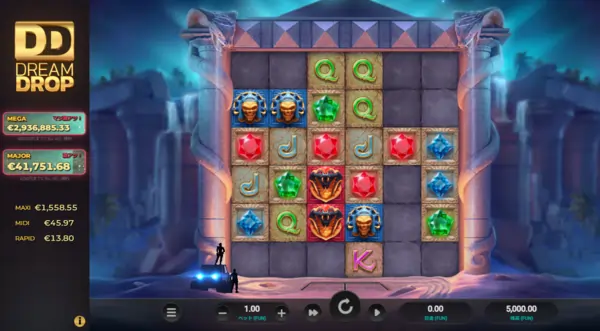 テンプルタンブル 2 ドリームドロップのゲーム画面