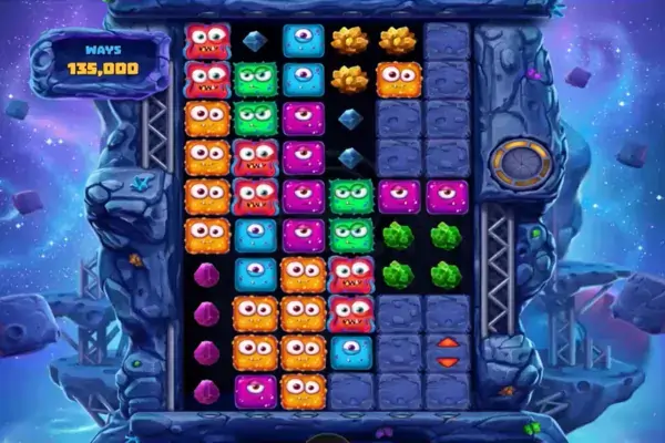 スペースマイナーズ・ドリームドロップほゲーム画面