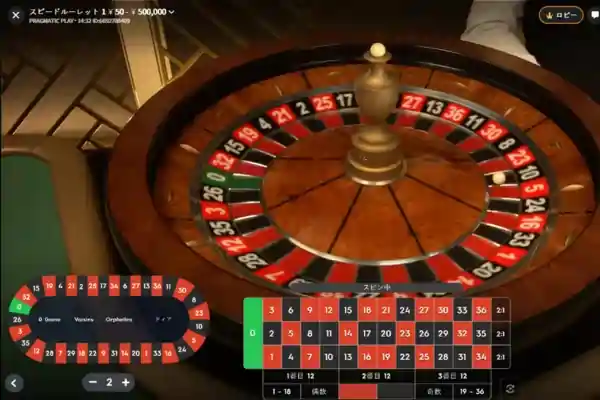 スピードルーレット